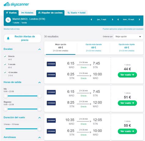 skyscanner español|skyscanner precios por mes.